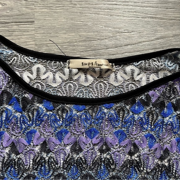 Colorful Boho Crochet Fringe Poncho - Picture 3 of 4